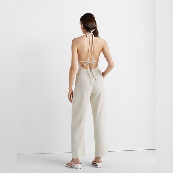 Club Monaco: Natural Backless Jumpsuit - Picture 2 of 6